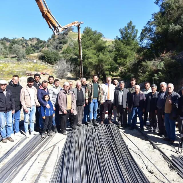 İncirliova'da Arzular Mahallesine Yeni Köprü Yapım Çalışması Başladı