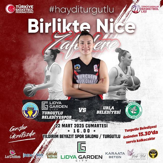 Turgutlu Belediyesi Kadın Basketbol Takımı, Urla ile Derbi Mücadeleye Hazırlanıyor