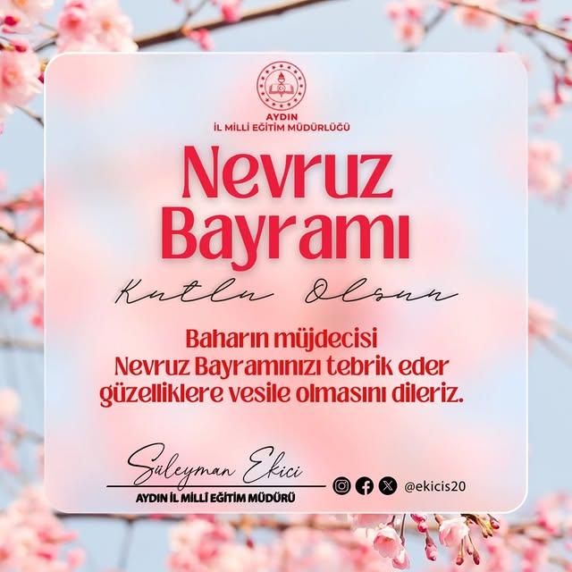 Nevruz, Aydın'da Coşkuyla Kutlandı