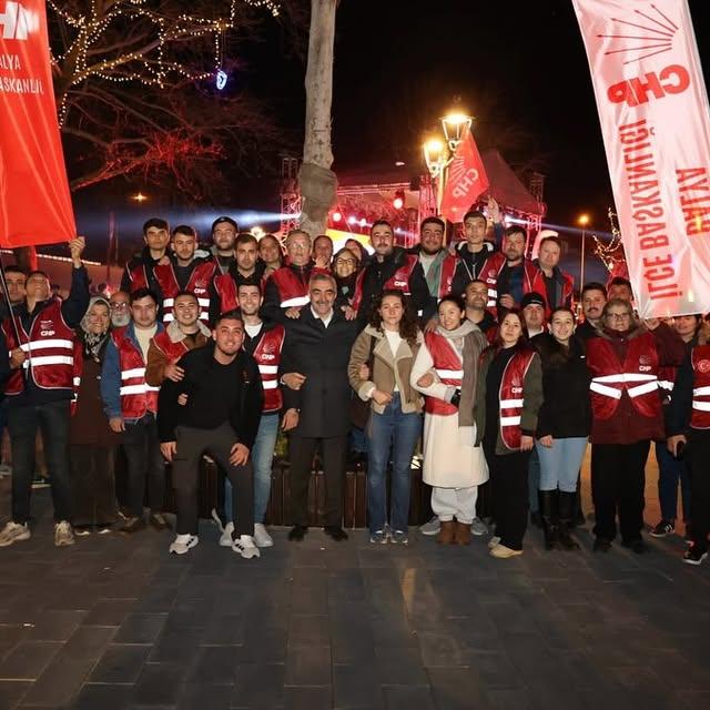 Balıkesir Balya Belediye Başkanı Gaga, Demokrasi Yürüyüşüne Katıldı