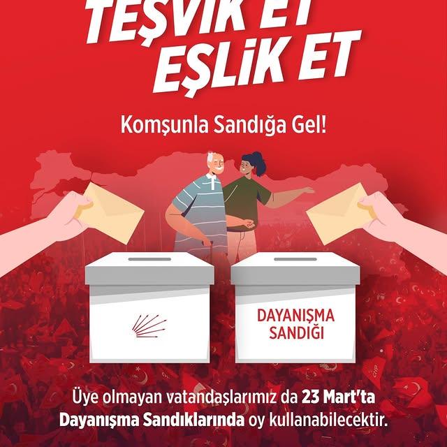 CHP Bandırma Gençlik Kolları, Dayanışma Sandığıyla Demokrasiyi Destekleme Etkinliği Düzenliyor