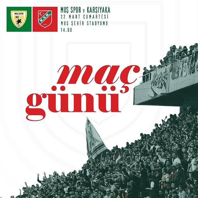 Karşıyaka, Muş'ta Rakibini 1-0 Yendi