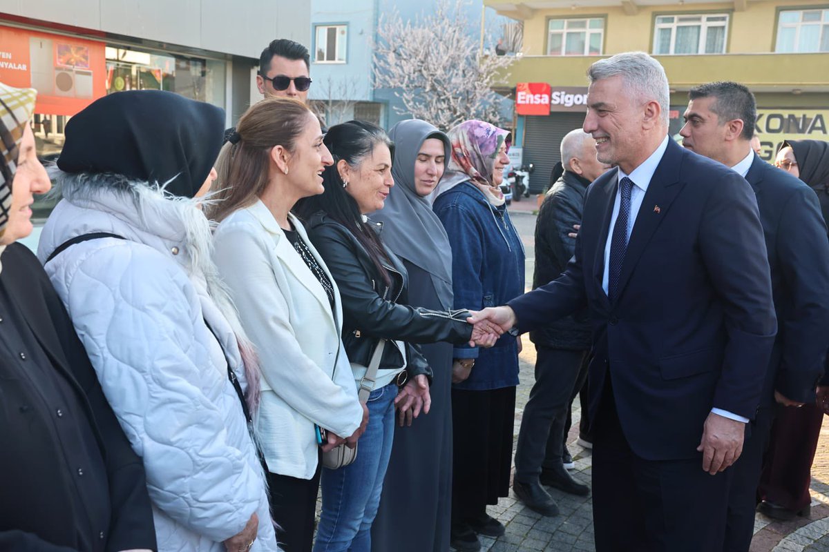 Ticaret Bakanı Bolat, Tekirdağ'da Ergene İlçe Teşkilatını Ziyaret Etti