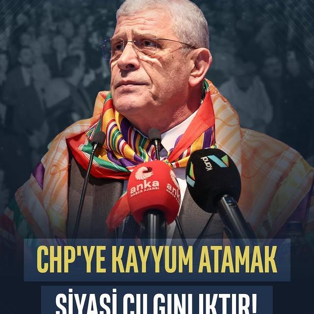 Dervişoğlu, CHP'ye Kayyum Atama Girişimini 