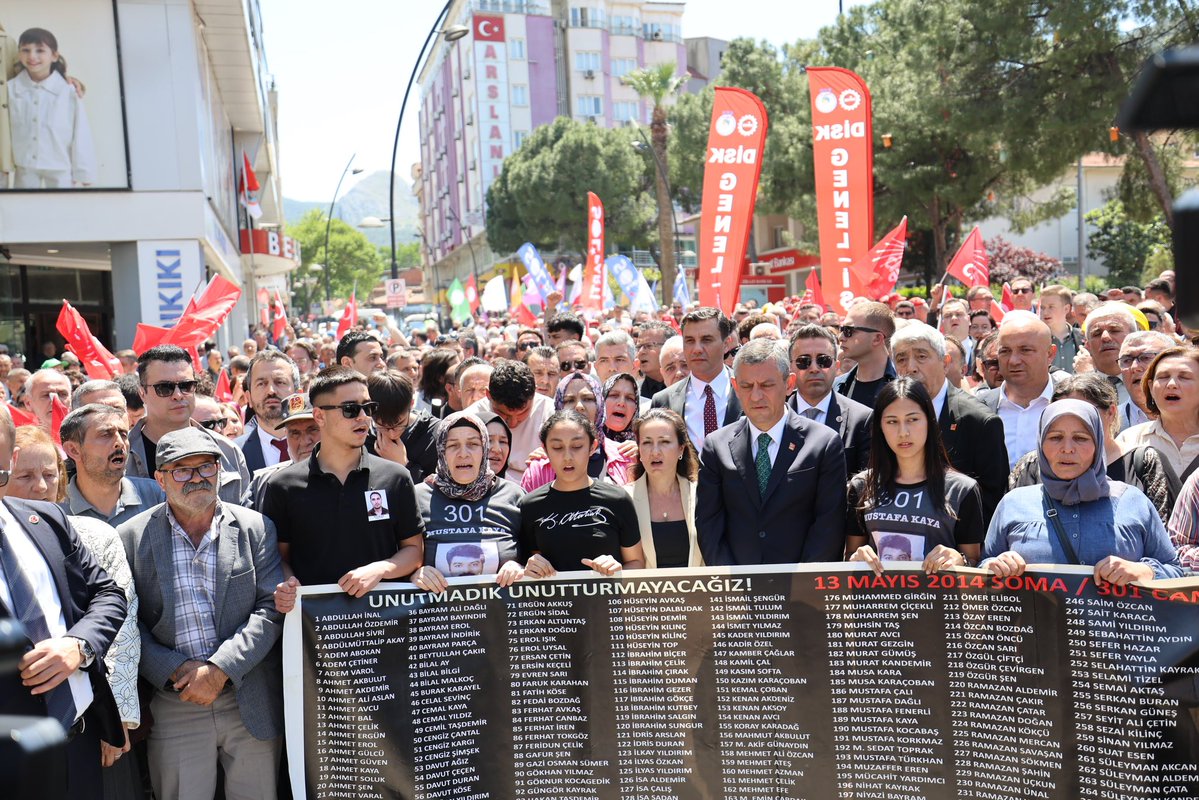 Soma Maden Faciası'nın 11. Yılında Anma Törenleri Düzenlendi