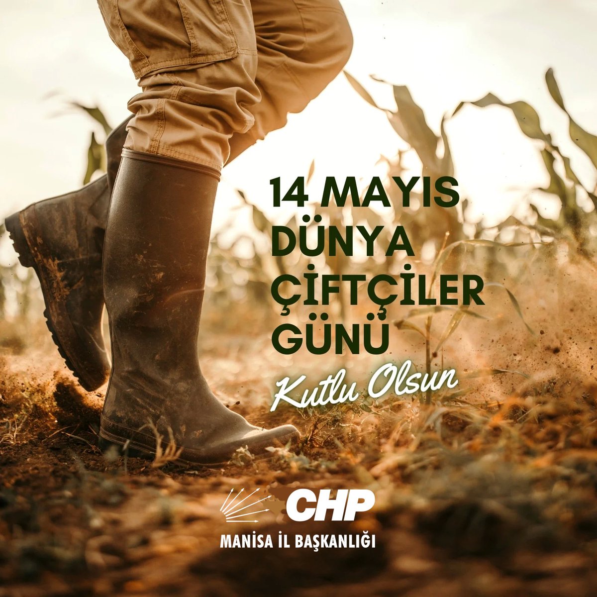CHP Manisa, Dünya Çiftçiler Günü'nü Kutladı