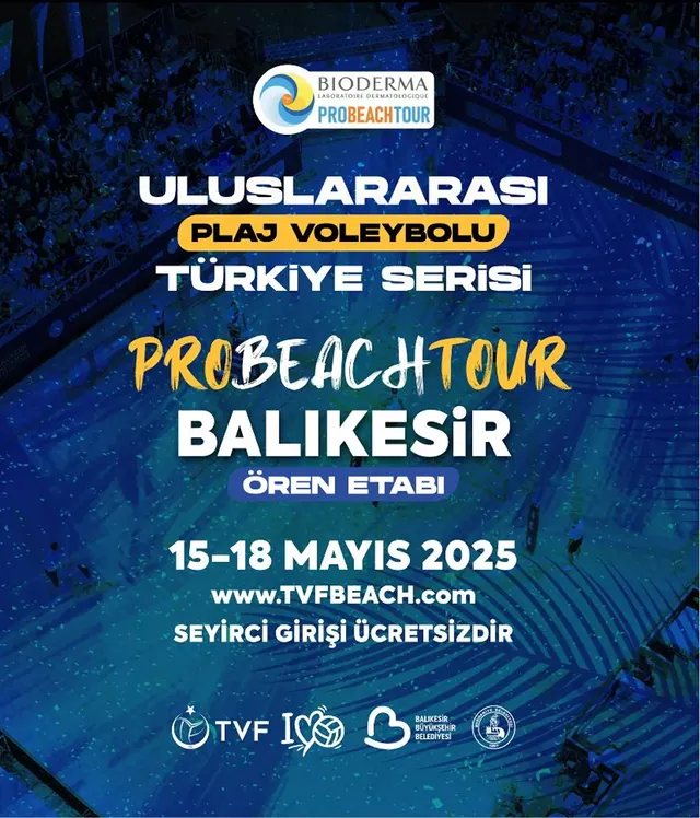 Balıkesir'de Uluslararası Plaj Voleybolu Müsabakaları Başlıyor