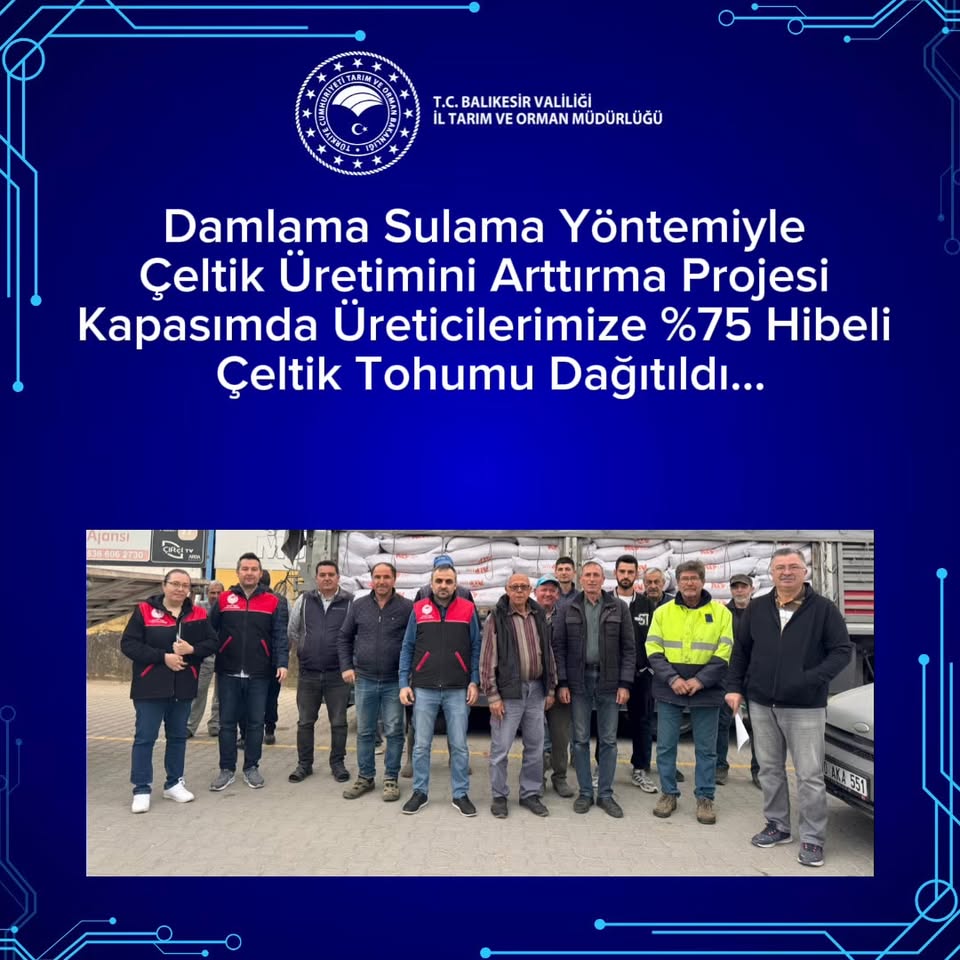 Balıkesir'de Tarım ve Orman Çalışmalarına Devam