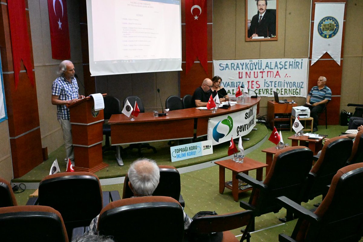 Salihli Çevre Derneği Olağan Genel Kurulunu Gerçekleştirdi