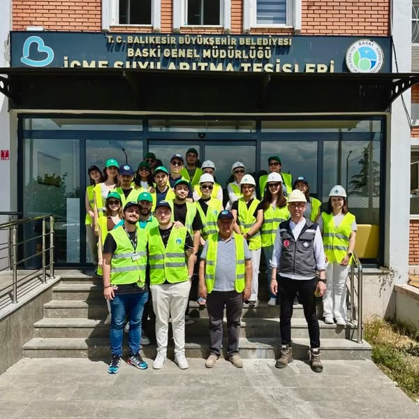 Balıkesir Üniversitesi Tıp Fakültesi Öğrencileri İçme Suyu Arıtma Sürecini Yakından İnceledi
