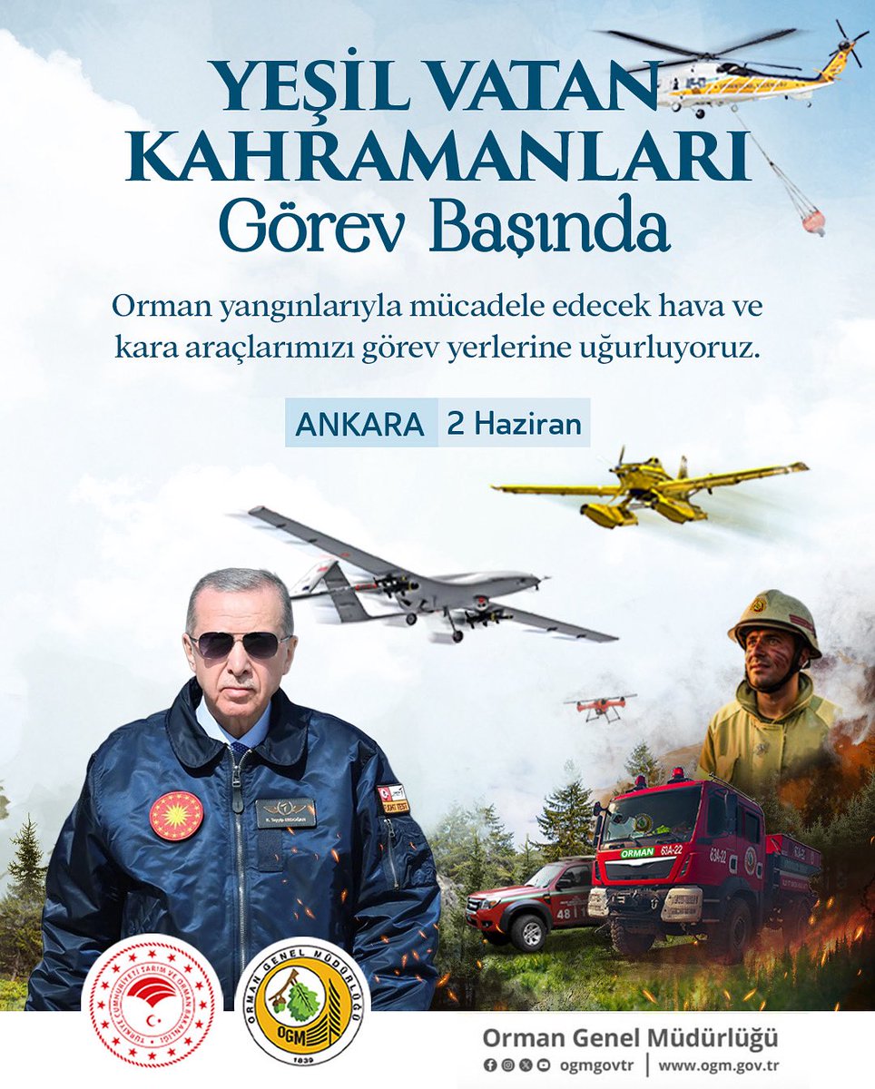 Türkiye Orman Yangınlarıyla Mücadelede Güçleniyor: Yeni Araçlar Görev Yerlerine Uğurlandı