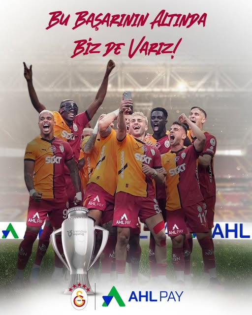 AHLPay, Galatasaray'ın 25. Şampiyonluğunu Kutladı