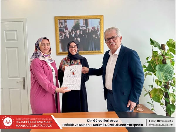 Manisa'da Hafızlık ve Kur'an-ı Kerim'i Güzel Okuma Yarışmalarında Birinciler Belirlendi