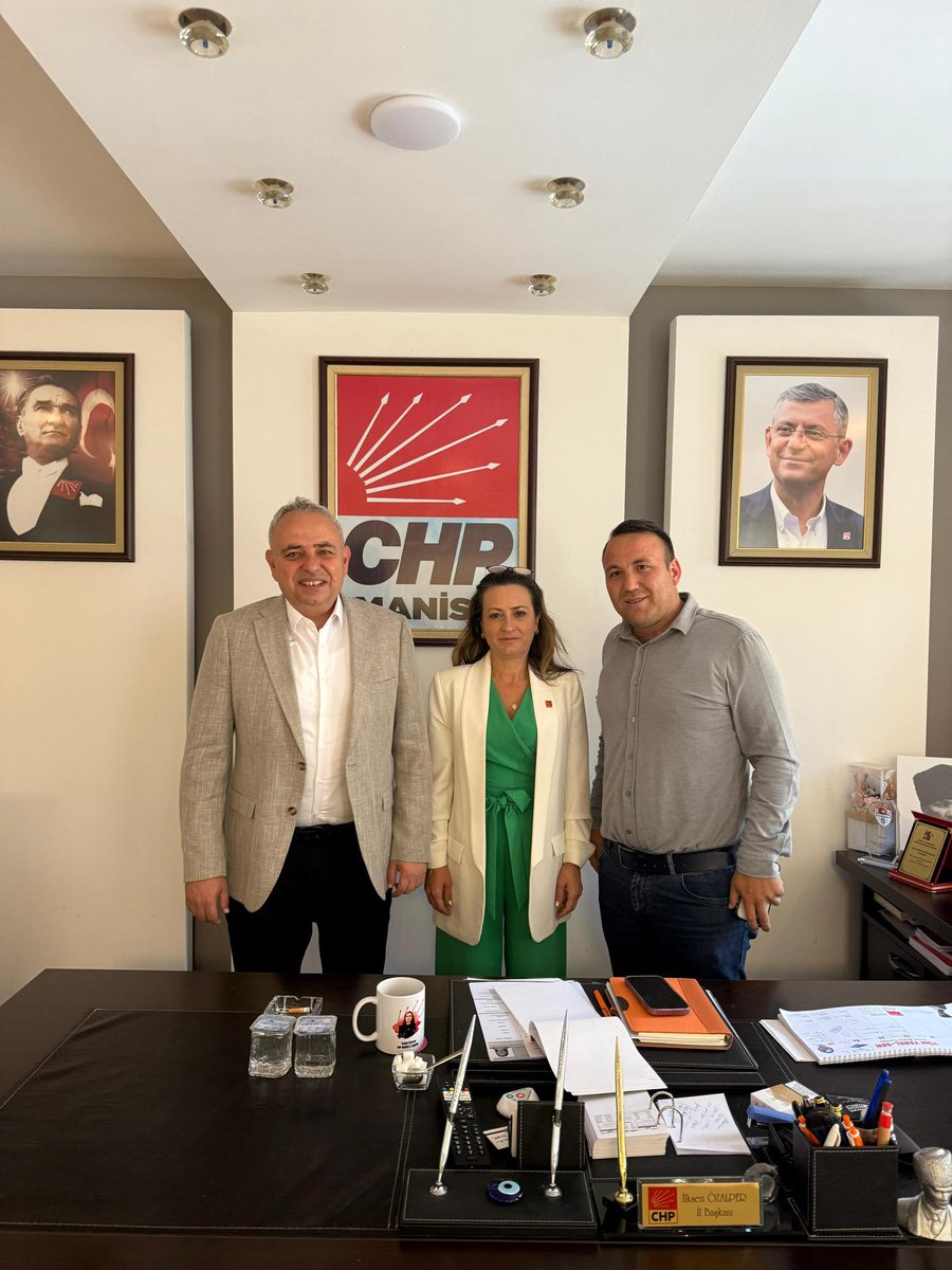 CHP Manisa İl Başkanlığı'na Dernek Ziyareti
