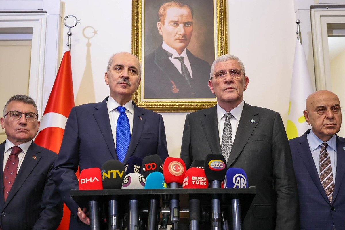 İyi Parti Genel Başkanı Dervişoğlu, TBMM Başkanı Kurtulmuş'u Ağırladı