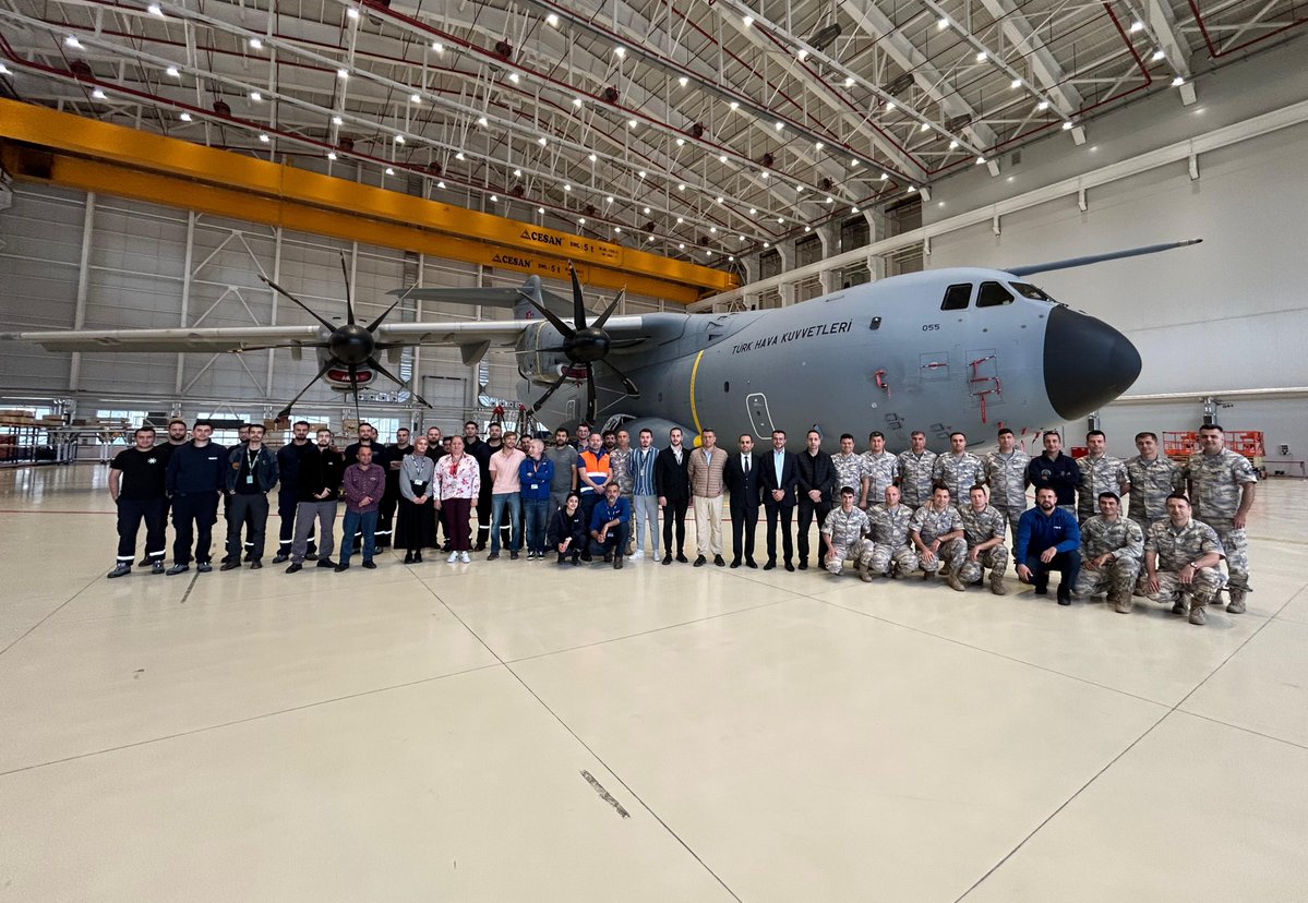 ASFAT, Türk Hava Kuvvetleri'nin A400M Uçaklarını Modernize Etti
