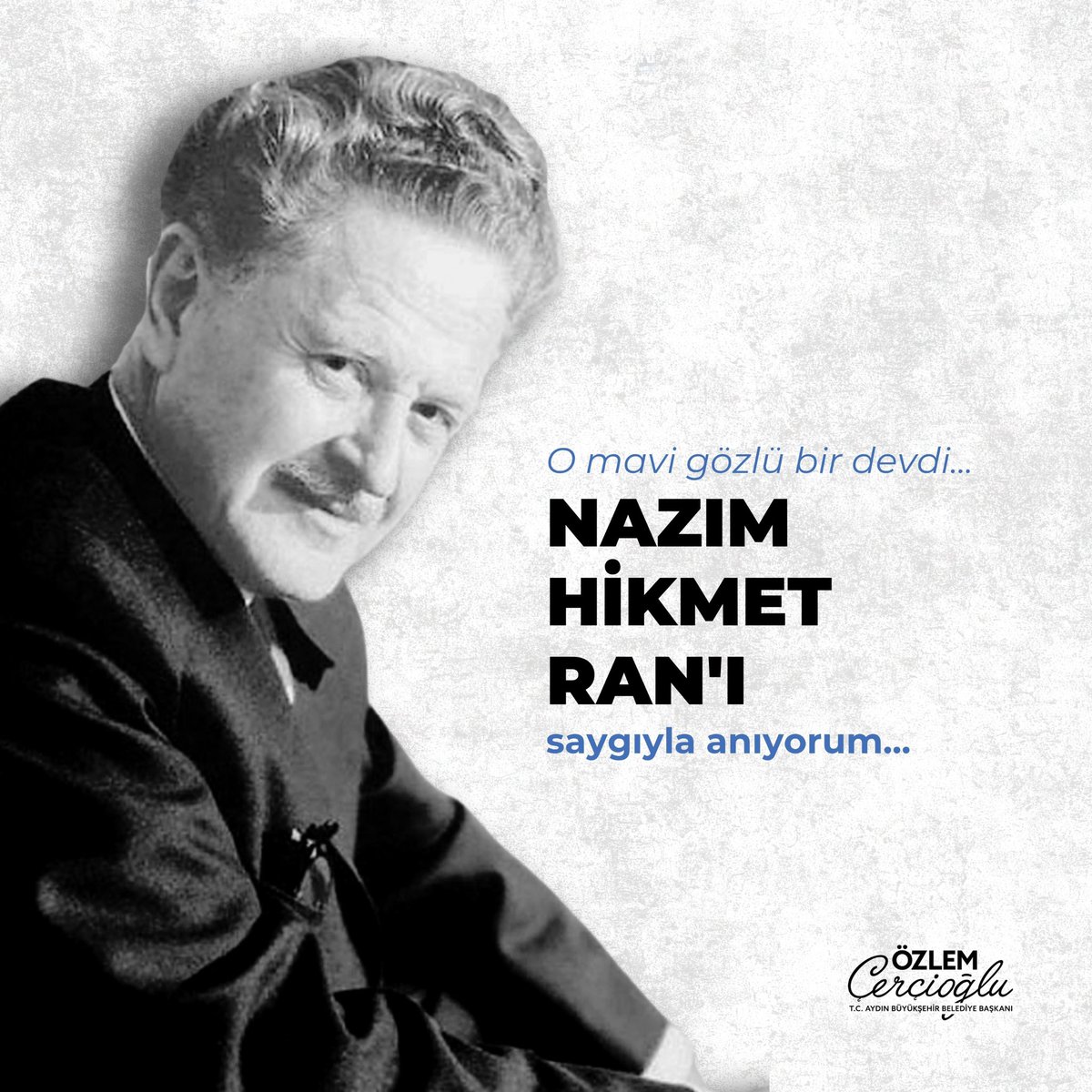Nazım Hikmet Ran Ölüm Yıldönümünde Anıldı