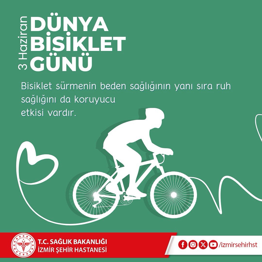 İzmir Şehir Hastanesi'nden Bisiklet Sürüşü İçin Sağlık Önerileri
