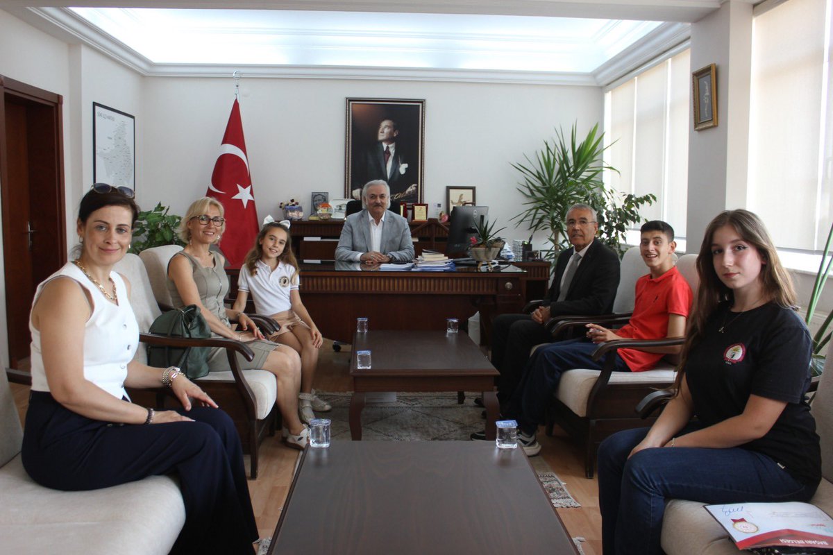 Söke Kaymakamı Akca, 100. Yıl Atatürk Ortaokulu Heyetini Ağırladı