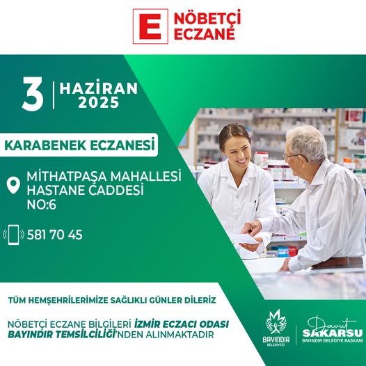 İzmir Bayındır Belediyesi Hemşehrilerine Sağlıklı Günler Dilekleri İletti