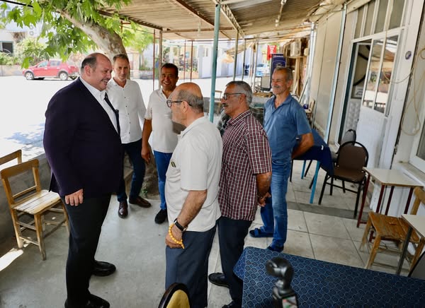 Menderes Belediyesi Dereköy Mahallesinde Vatandaşlarla Buluştu