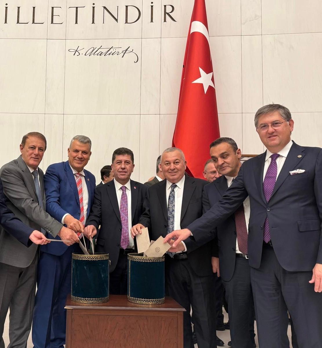 CHP Aydın Milletvekili Yıldız, Meclis Başkanlığı Seçimi İçin Oy Kullandı