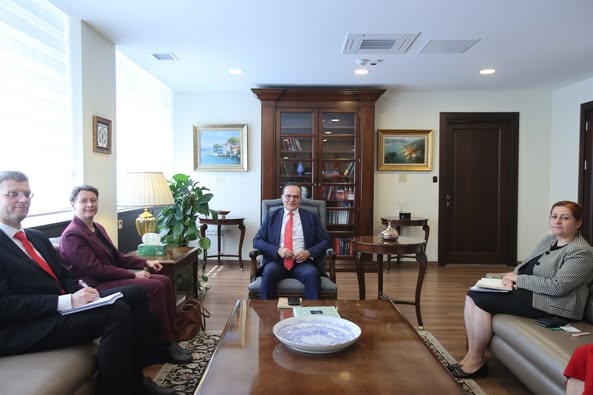 Dışişleri Bakanlığı Müsteşarı Bozay, Fransa'nın Ankara Büyükelçisi Dumont'u Kabul Etti
