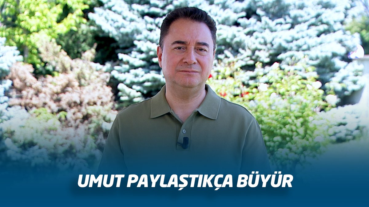 Babacan'dan Kurban Bayramı Mesajı: 