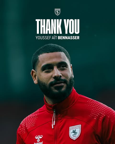 Samsunspor'da Youssef Ait Benasser'e Veda