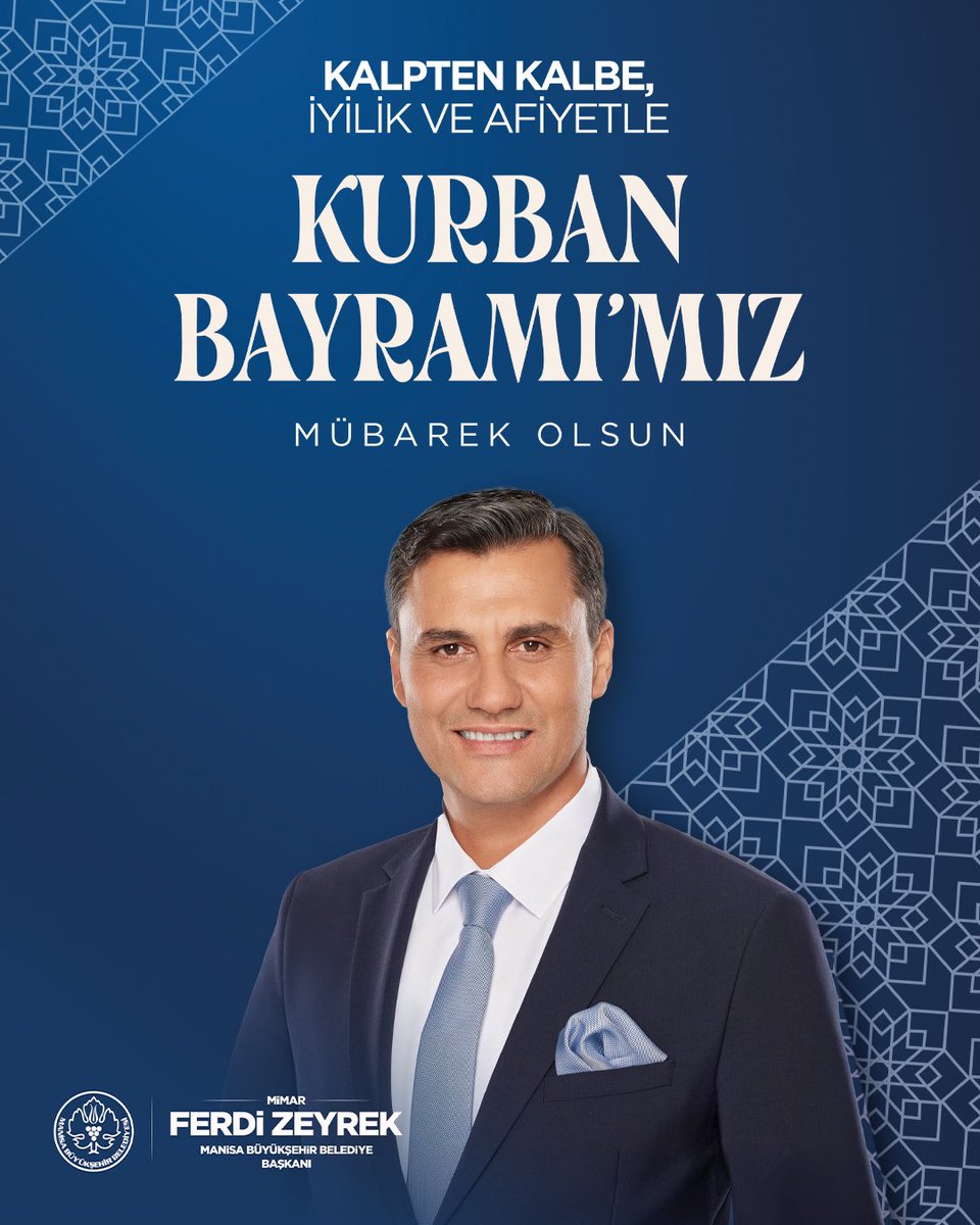 Manisa Büyükşehir Belediyesi'nden Kurban Bayramı Mesajı