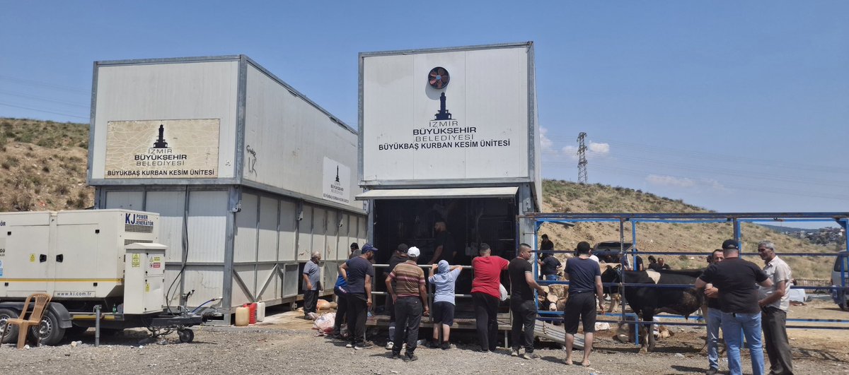 İzmir'de Kurban Bayramı'nda Hijyenik Kesim Hizmeti