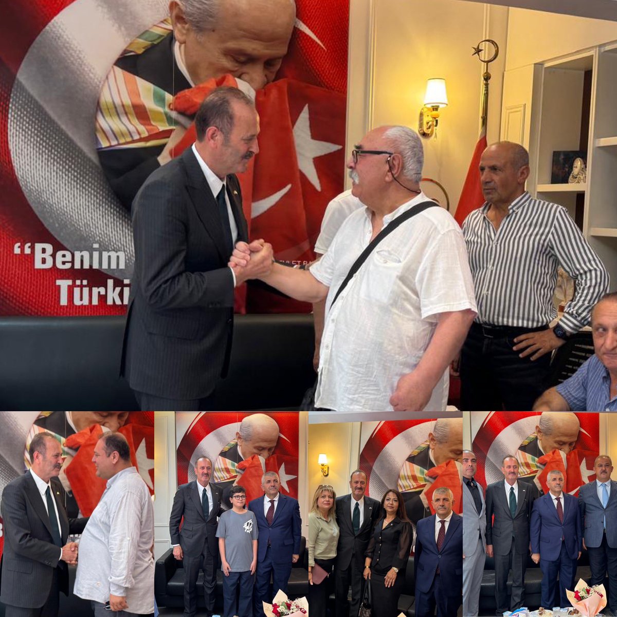MHP İzmir Milletvekili Osmanağaoğlu, Bayramlaşma Programına Katıldı