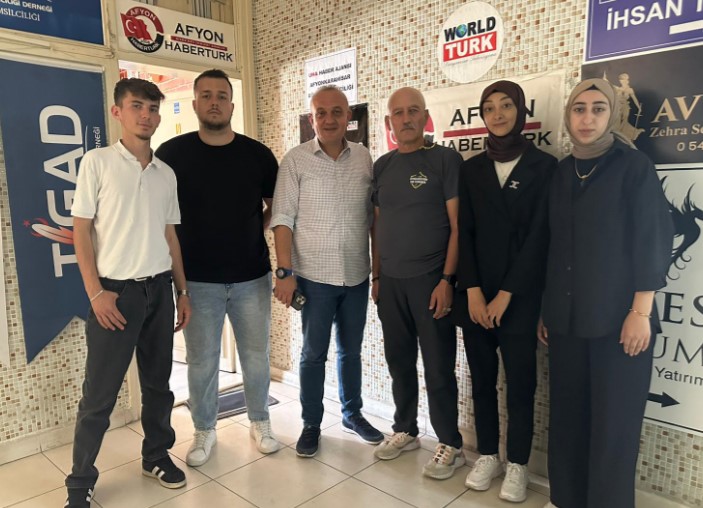 A Haber Savaş Muhabiri Atagündüz Kurşun'dan AfyonHabertürk'e Ziyaret