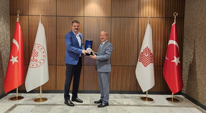Taytak, Vakıflar Genel Müdürü Sinan Aksu’ya Ziyaret Gerçekleştirildi