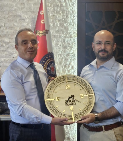 Anda Arama Kurtarma Derneği’nden İl Emniyet Müdürü Ahmet Birtan’a Ziyaret