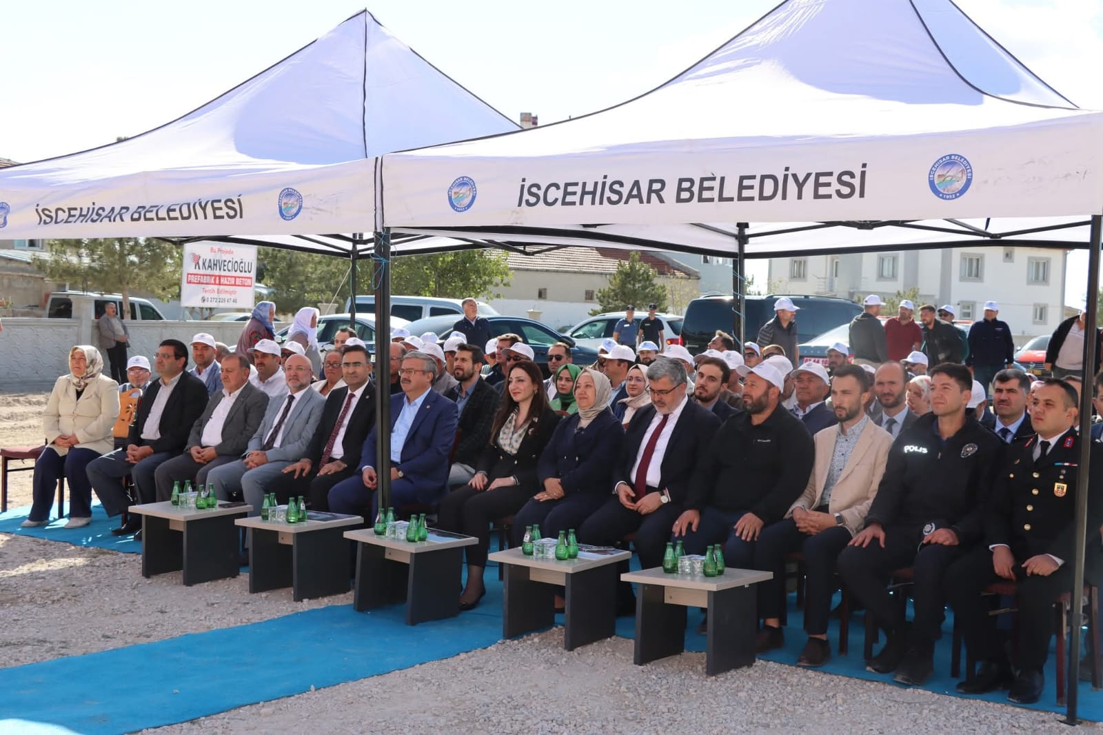 Iscehisar'da Gençlik Merkezi temel atma töreni gerçekleştirildi