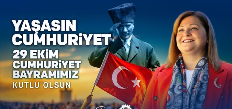 AFYONKARAHİSAR BELEDİYE BAŞKANI BURCU KÖKSAL’IN 29 EKİM CUMHURİYET BAYRAMI MESAJI