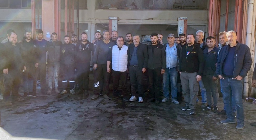 BAŞKAN ADAYI KUNAK, ESNAFININ YANINDA