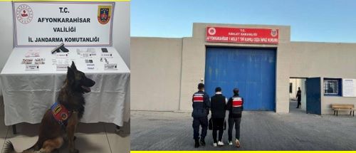 Afyonkarahisar’da Jandarmadan Uyuşturucu Operasyonu: 1 Şüpheli Tutuklandı