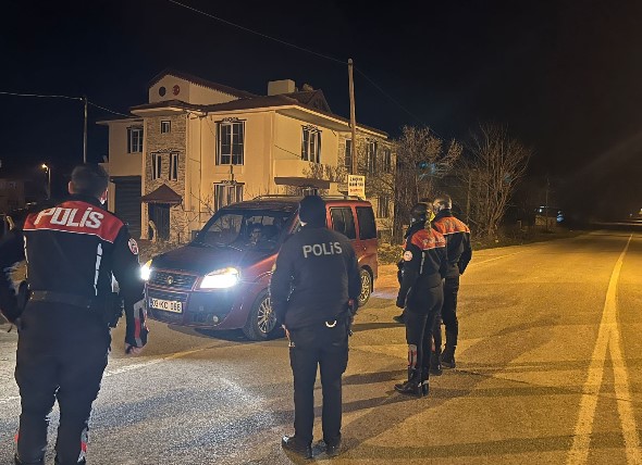 Sultandağı’nda Huzur Uygulaması: 186 Şahıs, 109 Araç Sorgulandı