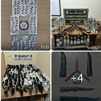 Emniyet’ten 22-29 Aralık’ta Yoğun Denetim: 28 Aranan Şahıs Yakalandı, Silah, Uyuşturucu ve Kaçak Alkole El Konuldu