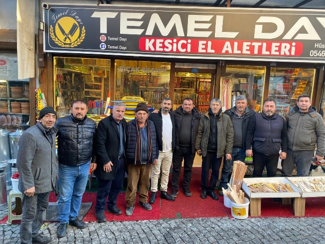 Kunak, Demirciler Çarşısı’nı adeta fethetti