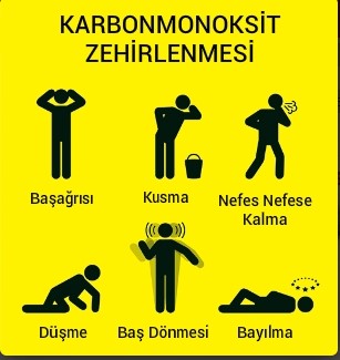 Karbonmonoksit Zehirlenmelerine Dikkat!