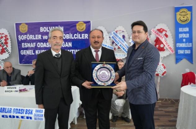 BOLVADİN ŞOFÖRLER VE OTOMOBİLCİLER ESNAF ODASI OLAĞAN GENEL KURULU GERÇEKLEŞTİRİLDİ