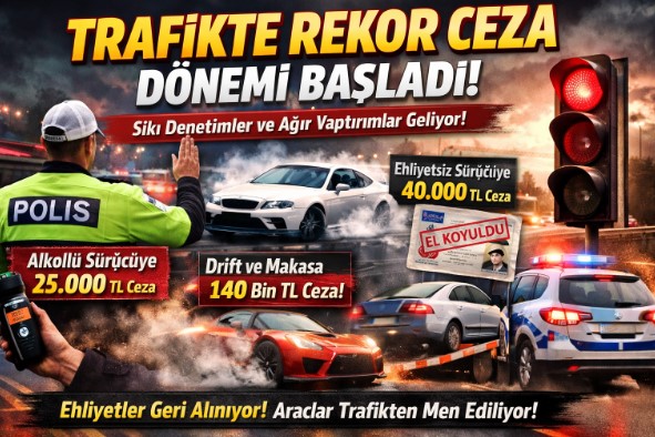 Trafiğe Çıkacaklar Aman Dikkat..