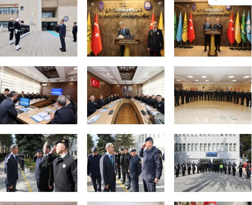 Afyonkarahisar Valisi  Aktaş Emniyet ve Jandarma Teşkilatından Brifing Aldı.
